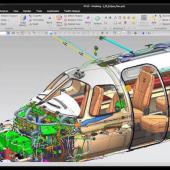 Siemens NX Çok Büyük Montaj Örneği - Uçak Montajı